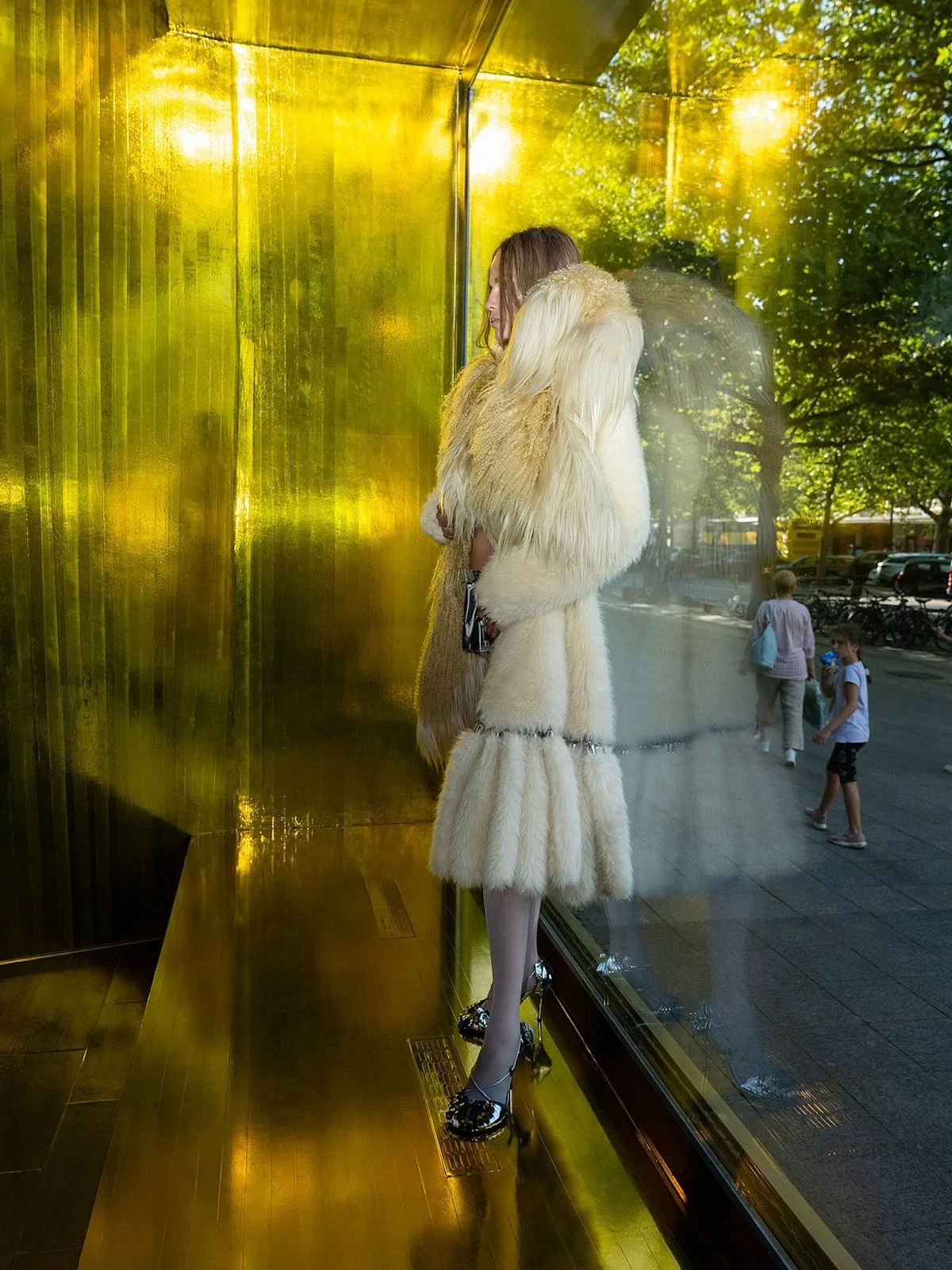 Natasha Poly in 'Goldrum 1' for Berlin 032c Magazine — Anne of